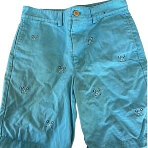 Vineyard Vines teal lacrosse Shorts size 14